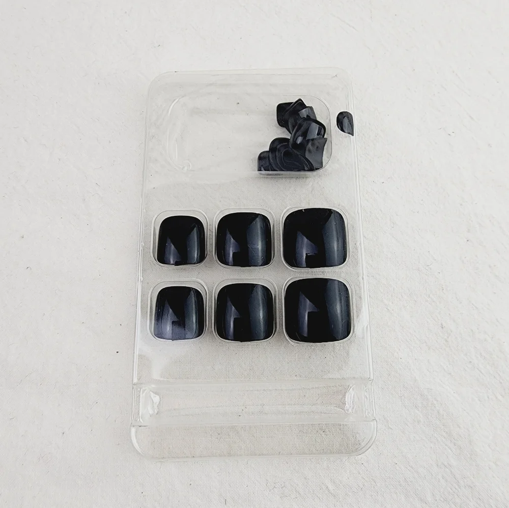 24 Pieces Fake Toe press on nails